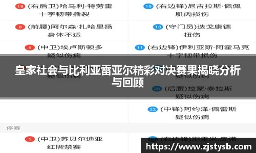 皇家社会与比利亚雷亚尔精彩对决赛果揭晓分析与回顾